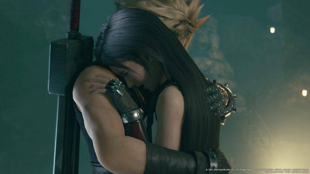 Cloud Strife dan Tifa Lockhart (dok. Square Enix/Final Fantasy VII Remake)