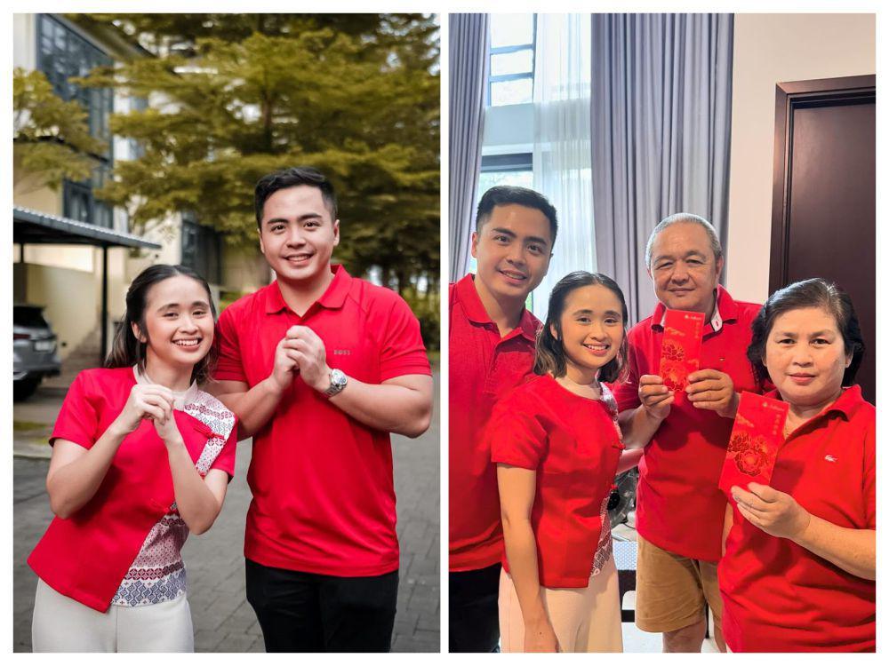 7 Momen Gritte Agatha dan Suami Rayakan Imlek, Sama Keluarga Besar!