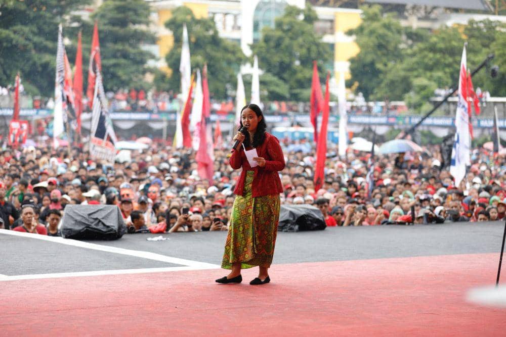 Anak Wiji Thukul Ikut Kampanye, Ganjar: Gak Boleh Baperan