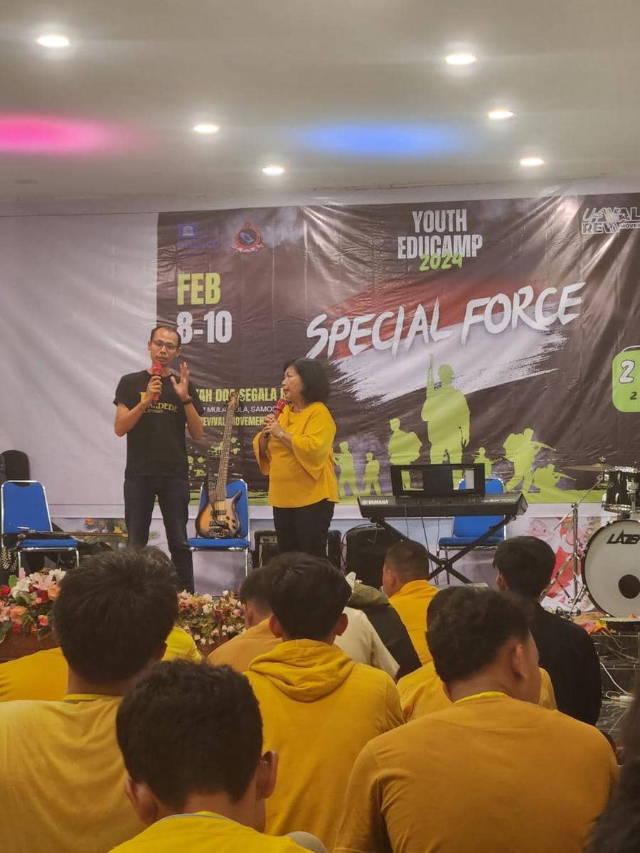 Gito Pardede berbicara di Youth Educamp 2024 (Dok.Istimewa)