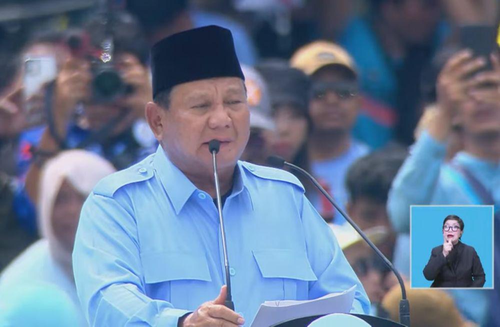 Melihat Hasil Survei Terbaru, Prabowo Yakin Menang Satu Putaran