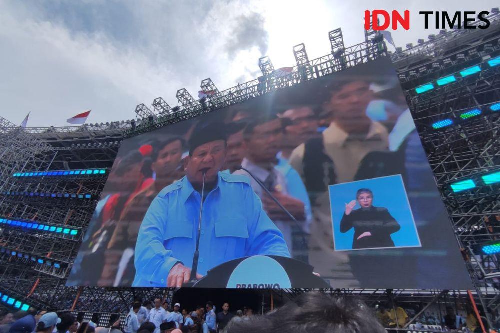 Prabowo: Siapapun Jadi Menteri Saya Harus Setuju Makan Siang Gratis
