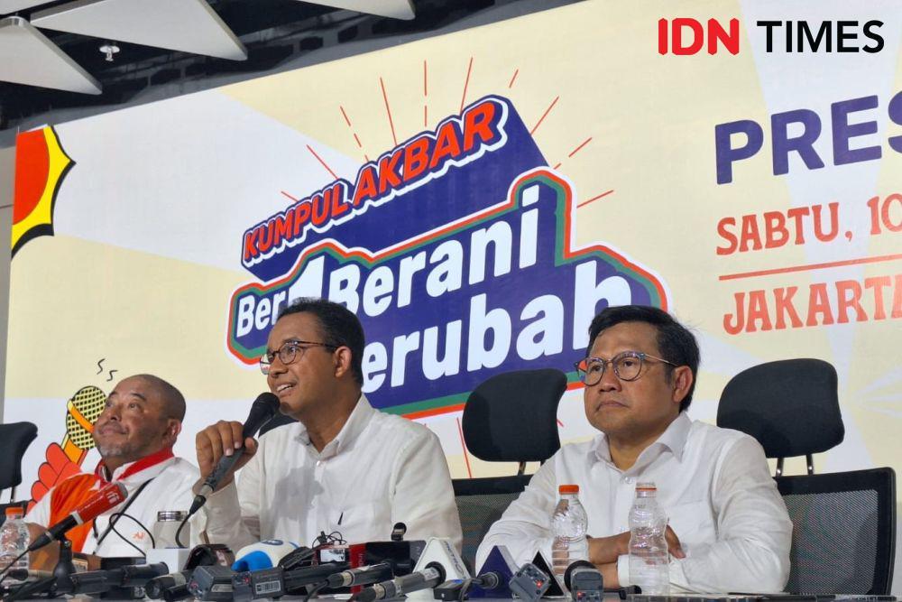 Internet Bermasalah Saat Kampanye Akbar, Anies: Kami Minta Maaf