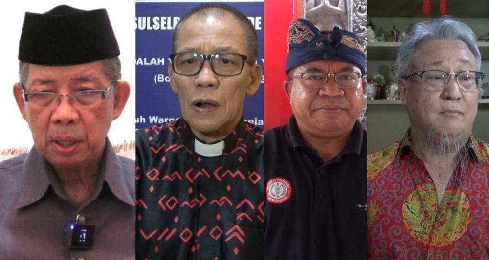 Pesan Damai Tokoh Lintas Agama Sulsel Jelang Pemilu 2024