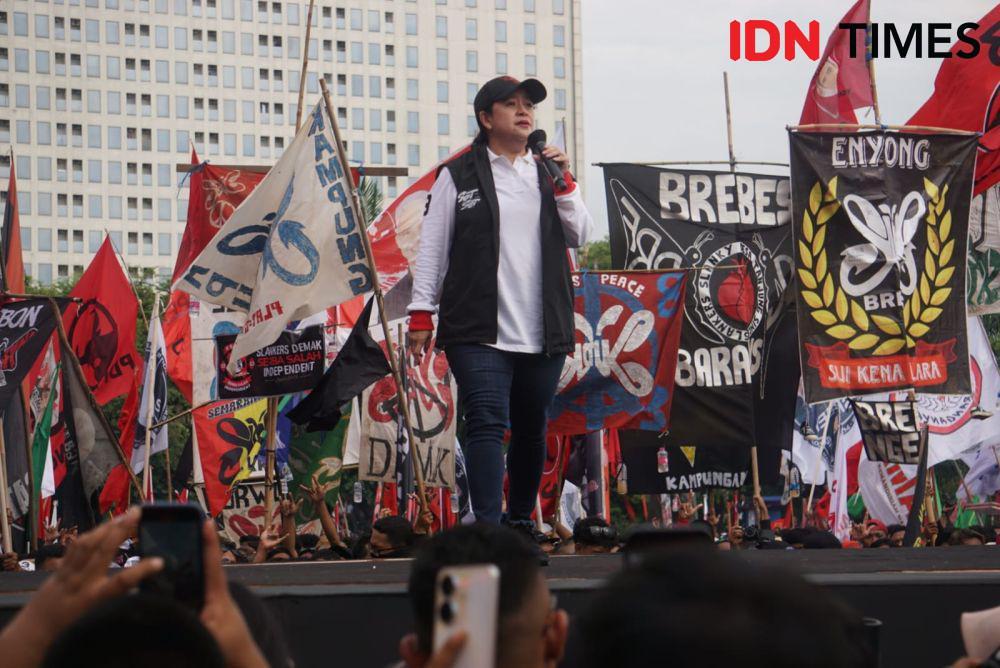 Puan: Kalau Pendukung Ganjar-Mahfud Diintimidasi, Tabrak, Lawan!