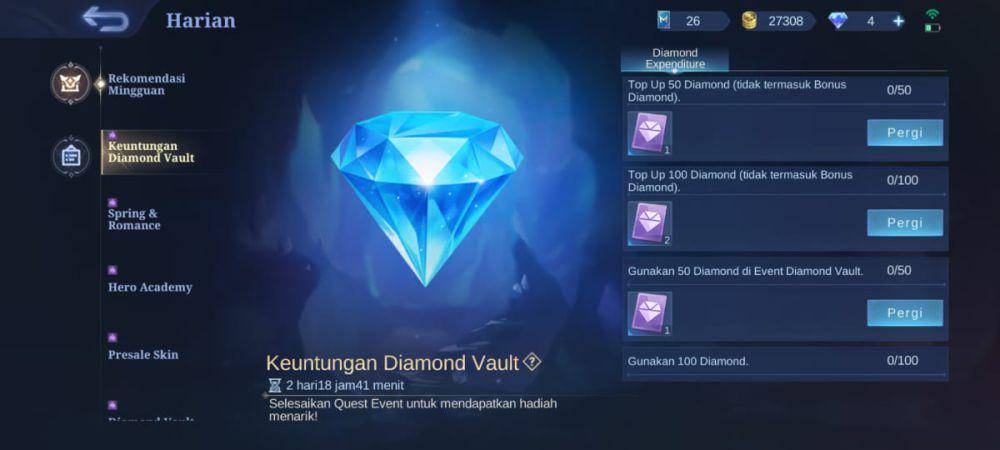 event Keuntungan Diamond Vault di MLBB (dok. Moonton/Mobile Legends)