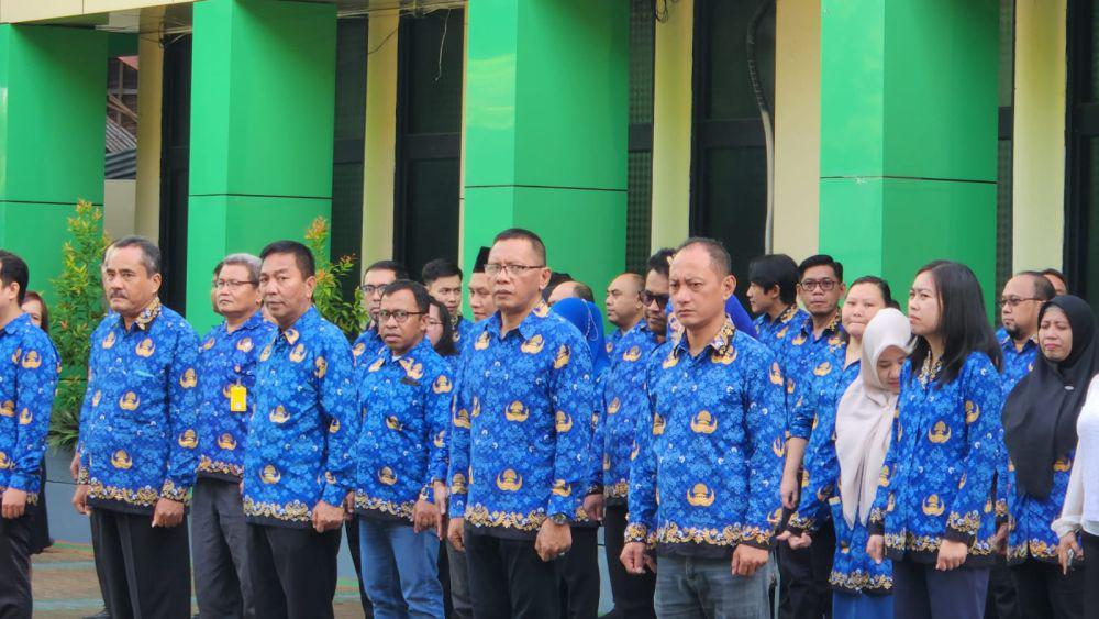 Ilustrasi ASN mengikuti Apel (IDN Times/Ruhaili)