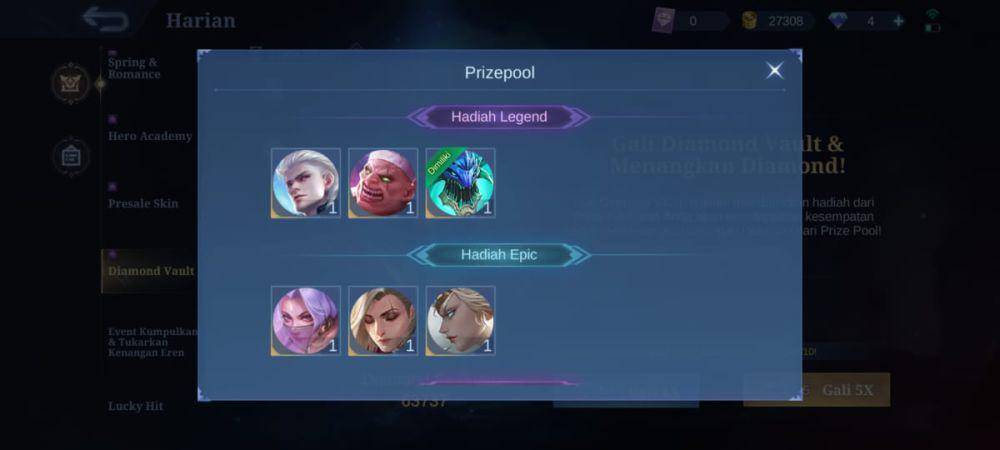 event Diamond Vault di MLBB (dok. Moonton/Mobile Legends)