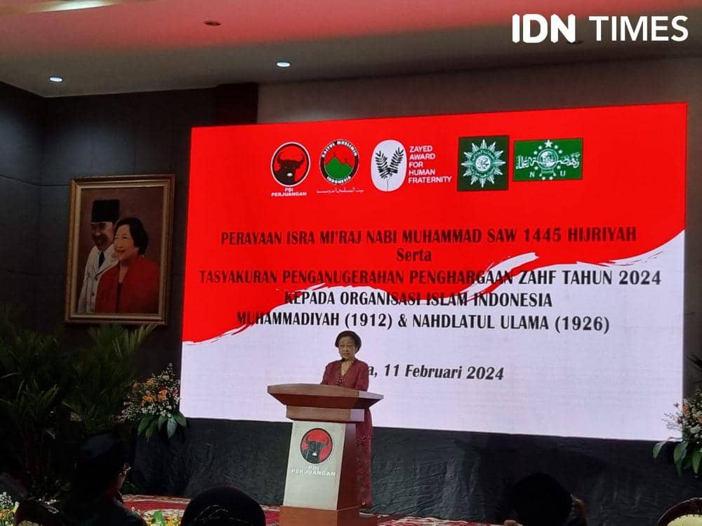 Ketua Umum DPP PDI Perjuangan, Megawati Soekarnoputri (IDN Times/Ilman Nafi'an)