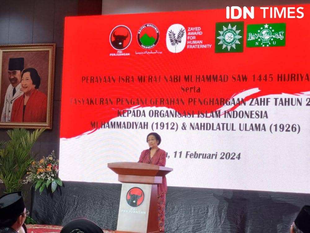 Ketua Umum DPP PDI Perjuangan, Megawati Soekarnoputri (IDN Times/Ilman Nafi'an)