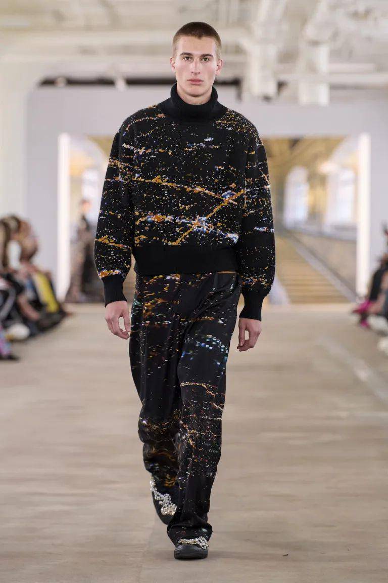 LIBERTINE F/W '24 di New York Fashion Week 2024 (instagram.com/catwalkats)