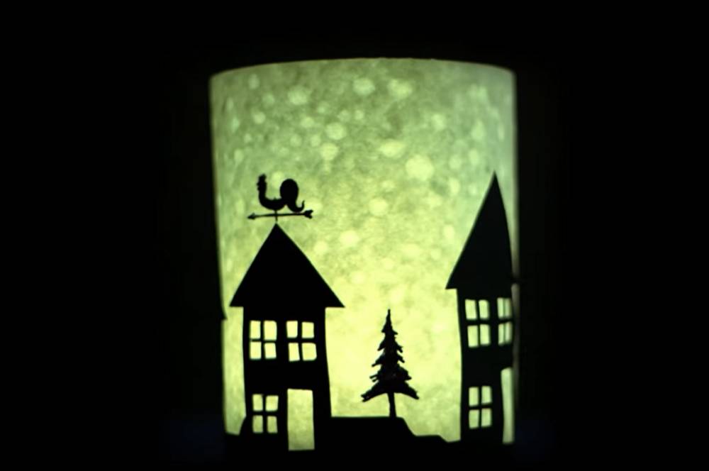 ilustrasi lampu siluet (youtube.com/Mad Stuff With Rob)