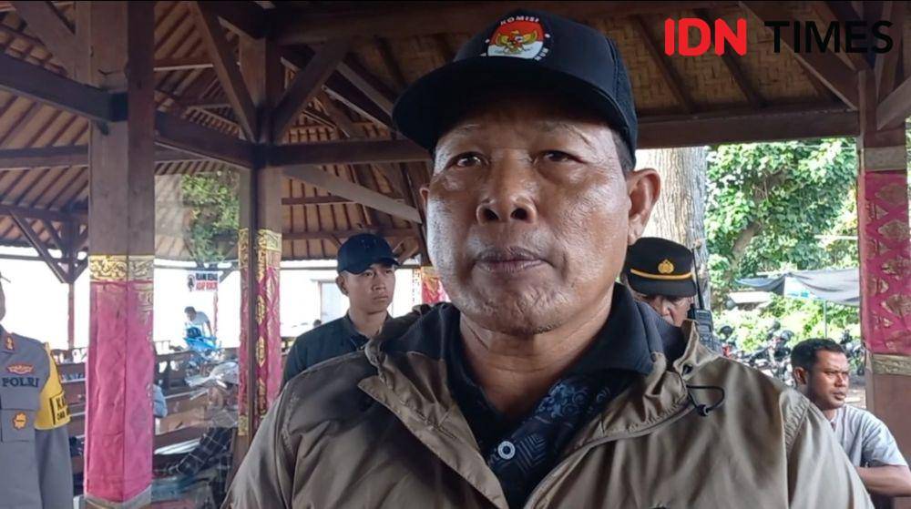 Ketua KPU Klungkung I Ketut Sudiana. (IDN Times/Wayan Anatara)