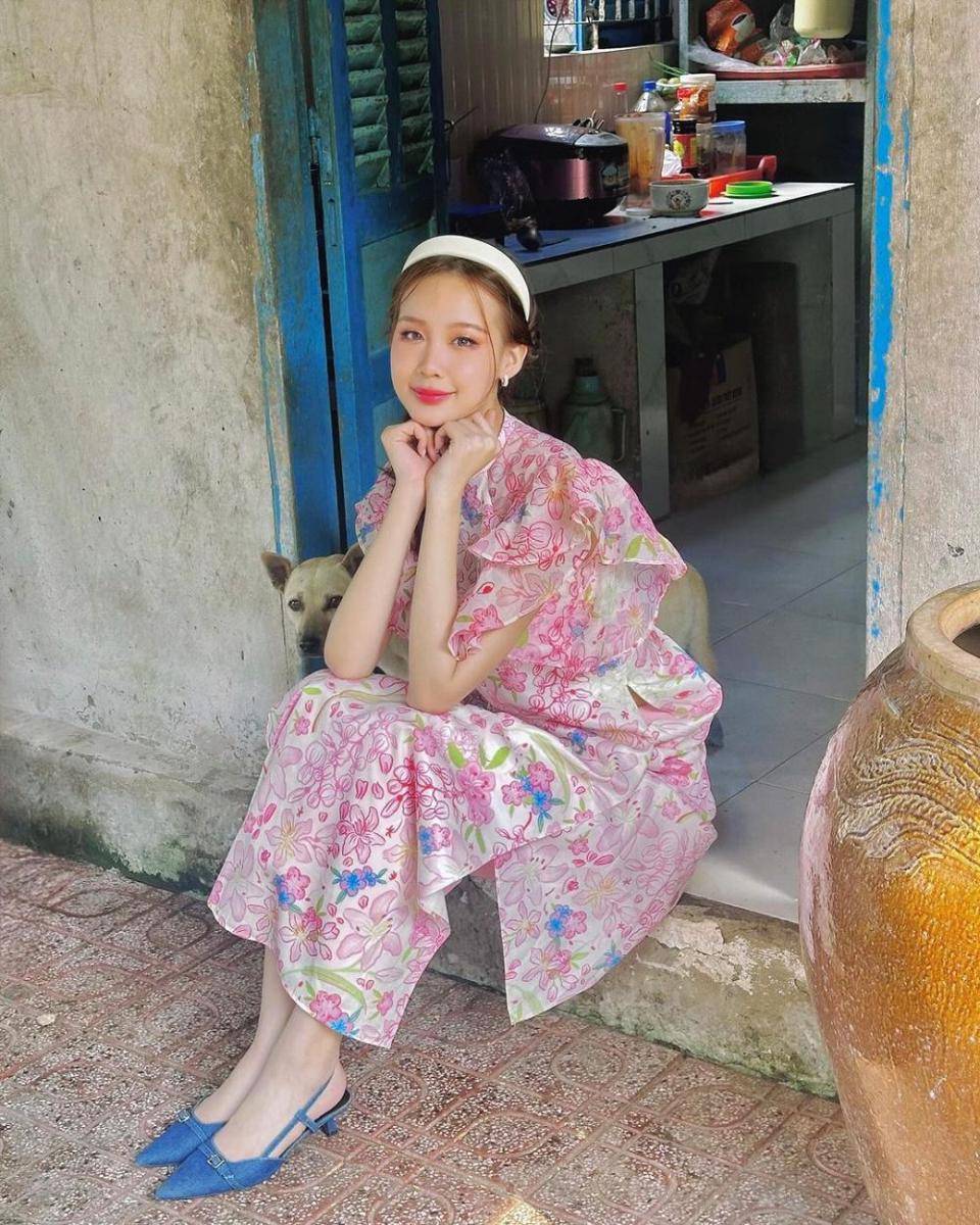 Potret Beauty Queen Tanah Air maupun Dunia Saat Merayakan Imlek 2024 (Instagram.com/bn_lenguyen)