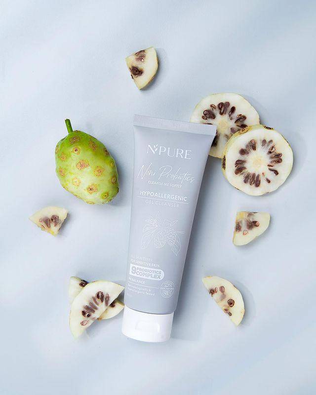N'Pure Noni Probiotics “Cleanse Me Softly” Gel Cleanser (instagram.com/npureofficial)