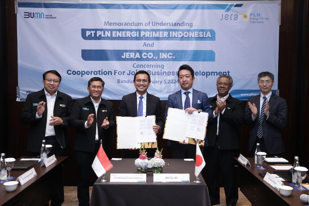 Fokus Bisnis Gas dan Hidrogen Hijau, PLN Gandeng Perusahaan Jepang