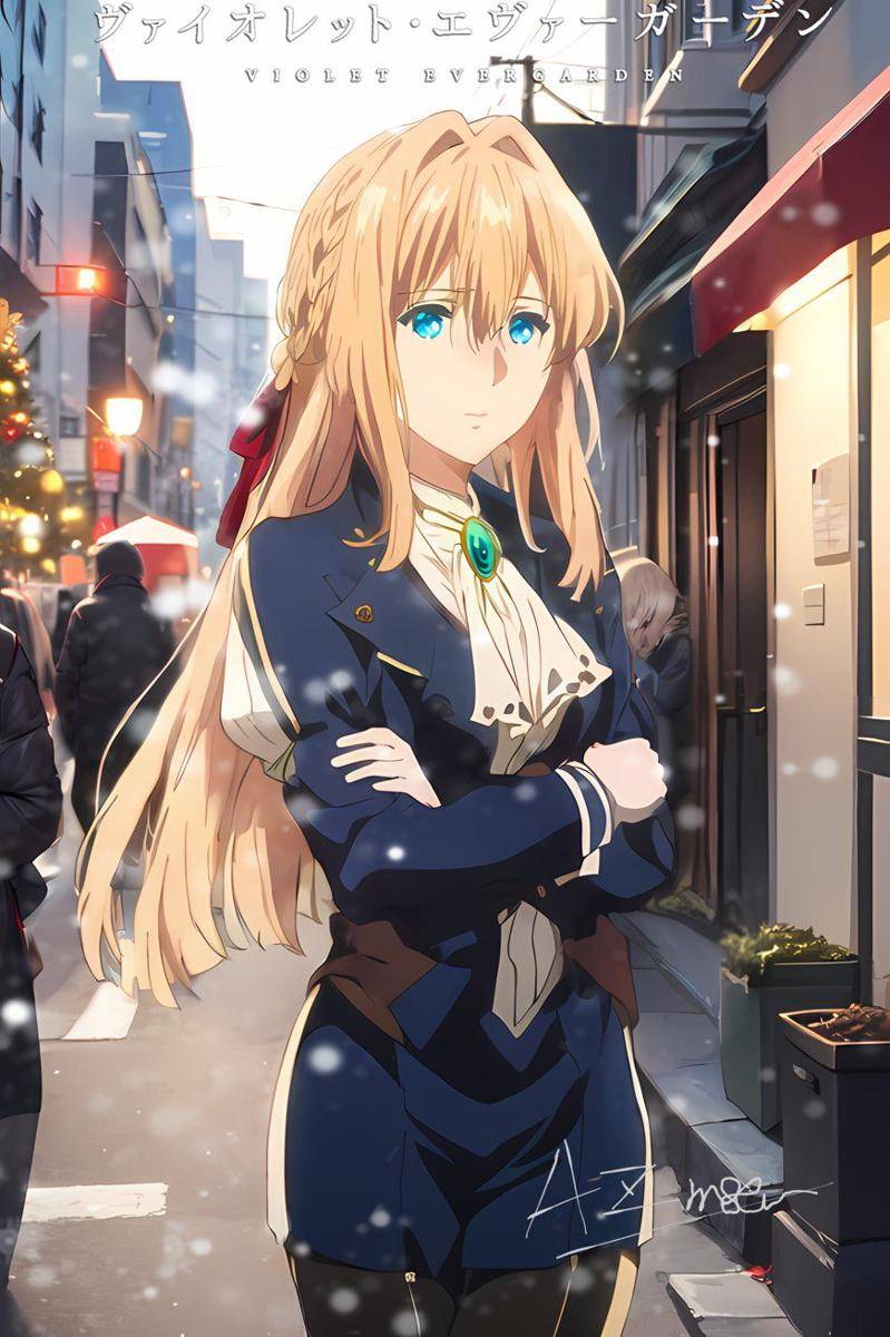 Anime Violet Evergarden. twitter.com/ @azone_master
