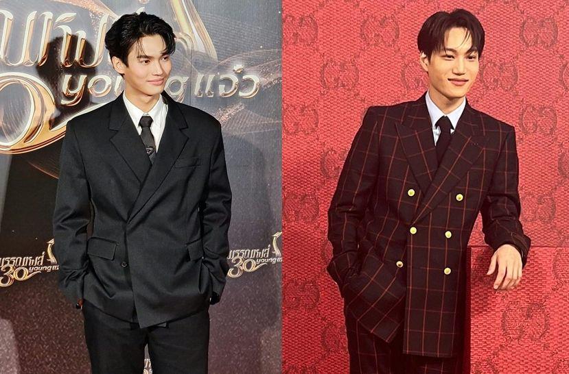 7 Potret Kemiripan Win Metawin dan Kai EXO, Super Charming!