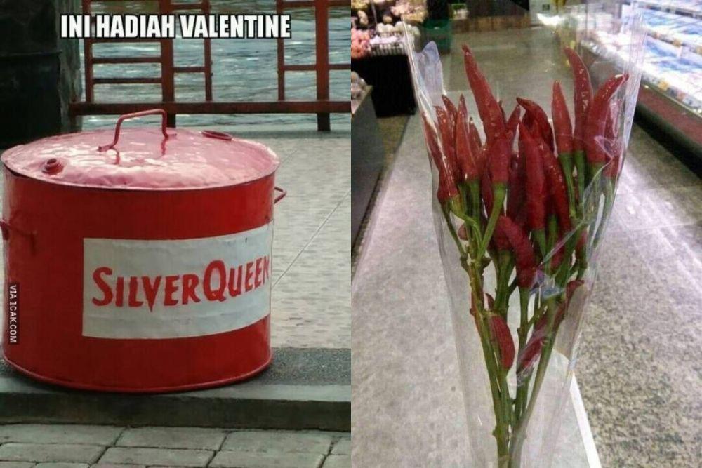 15 Potret Hadiah Valentine Ini Bikin Gagal Romantis, Malah Ngakak