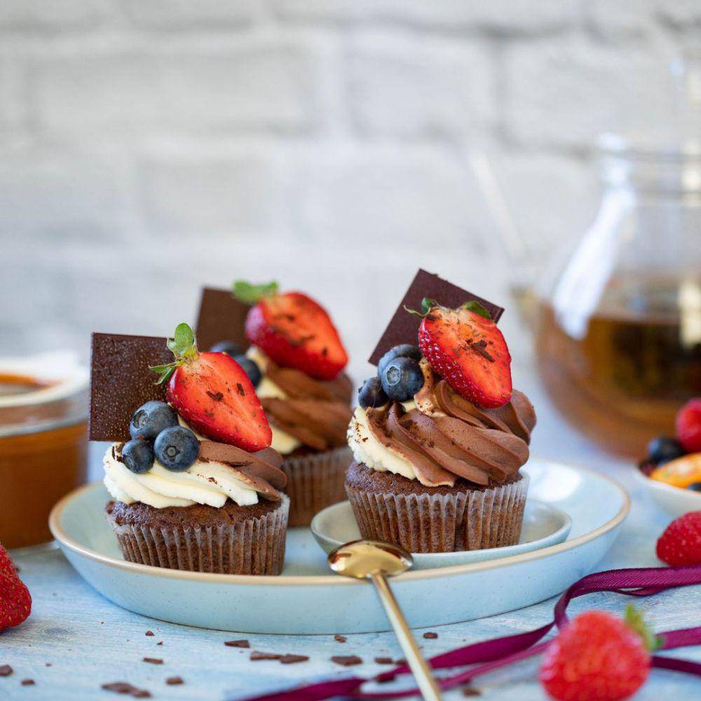 ilustrasi cup cake (pexels.com/Valeria Boltneva)