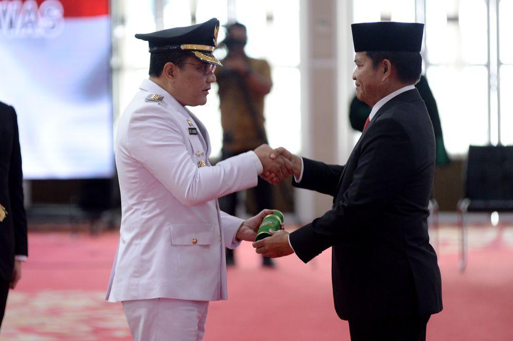 Pj Bupati Padanglawas Dilantik, Diingatkan Jaga Kondusivitas Pemilu