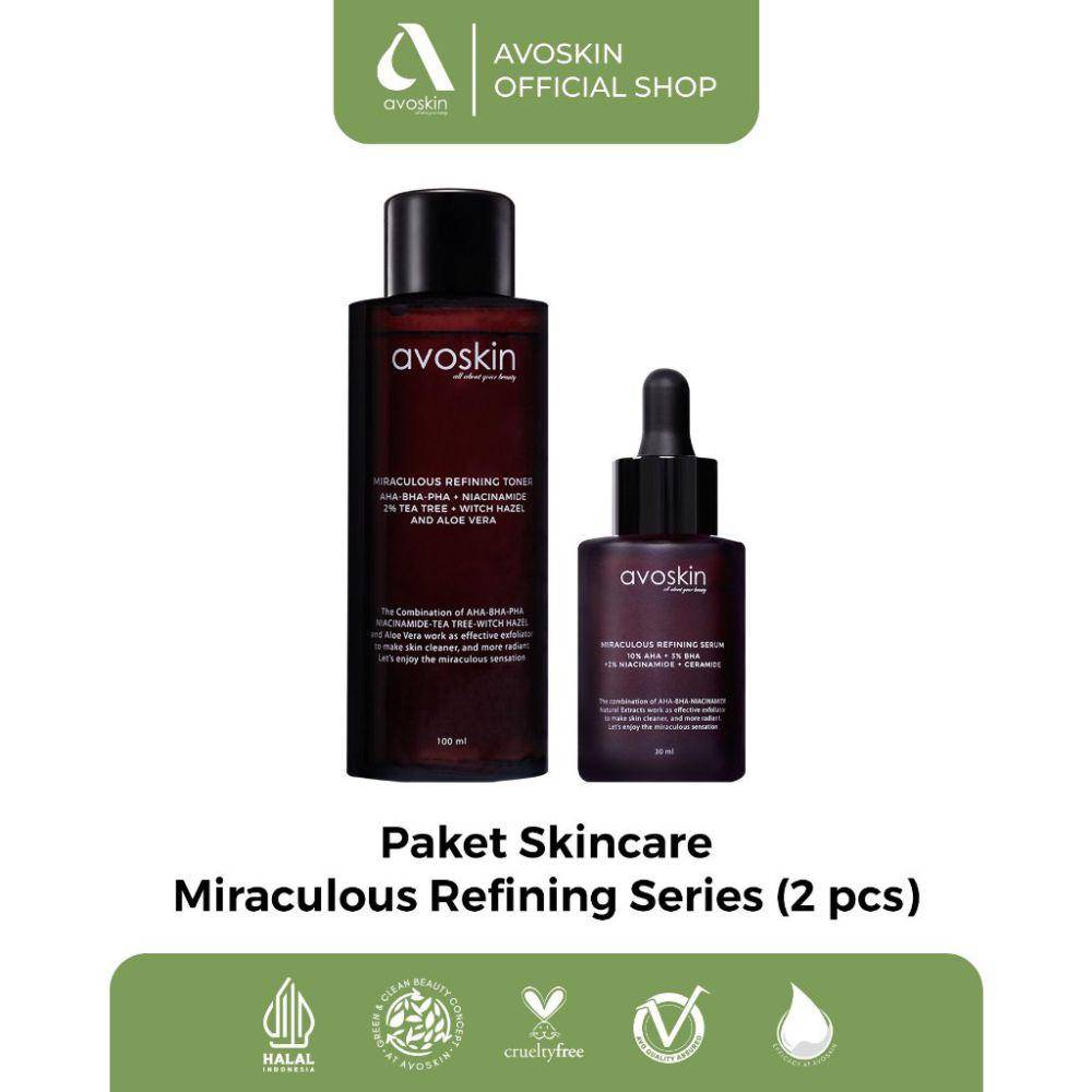 Avoskin Miraculous Refining Series (shopee.co.id)