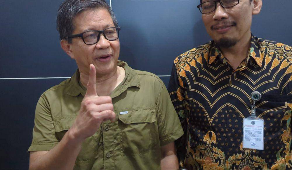 pengamat Politik, Rocky Gerung. (IDN Times/Rizal Adhi Pratama)