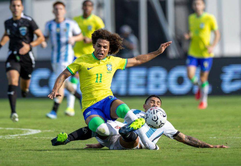 Brasil gagal lolos ke Olimpiade Paris 2024. (Twitter/@CBF_Futebol)