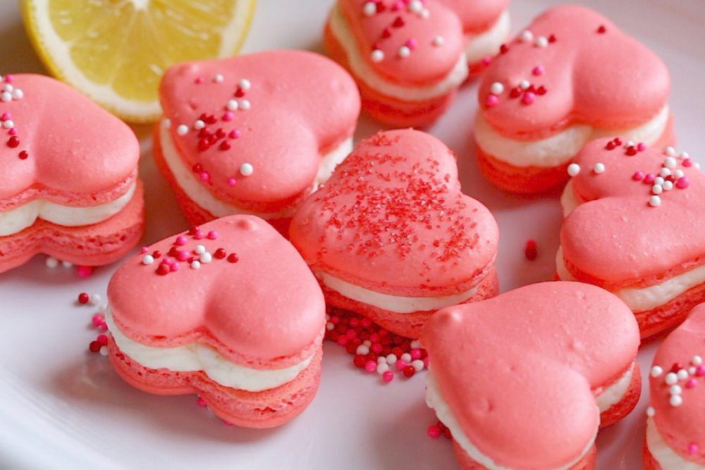 Resep Pink Heart Macaron, Camilan Gemas untuk Kado Valentine