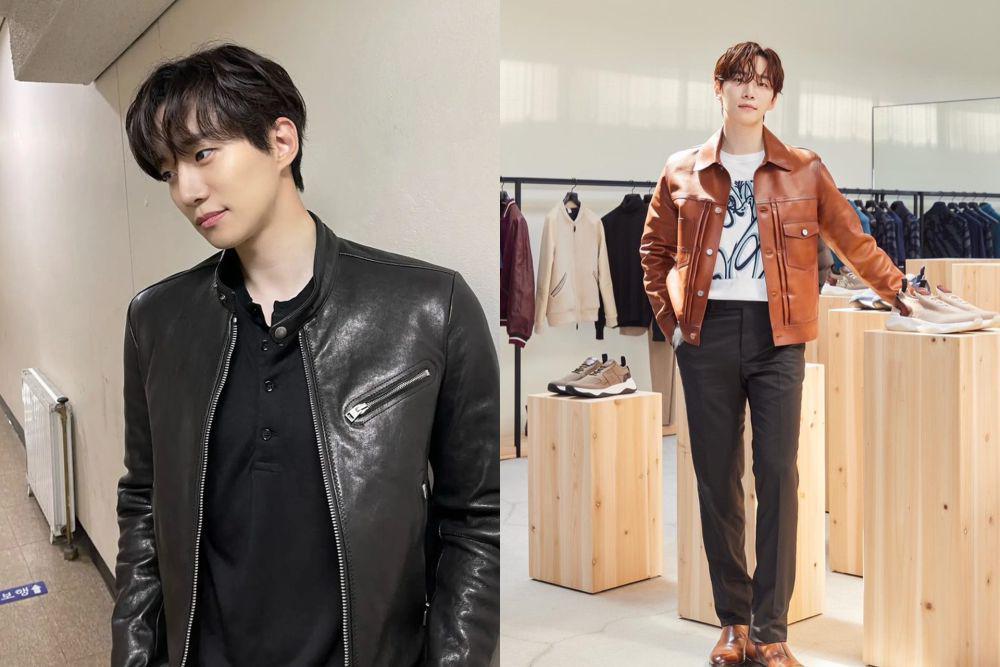 7 Inspirasi OOTD Leather ala Lee Jun Ho, Super Chic dan Edgy!