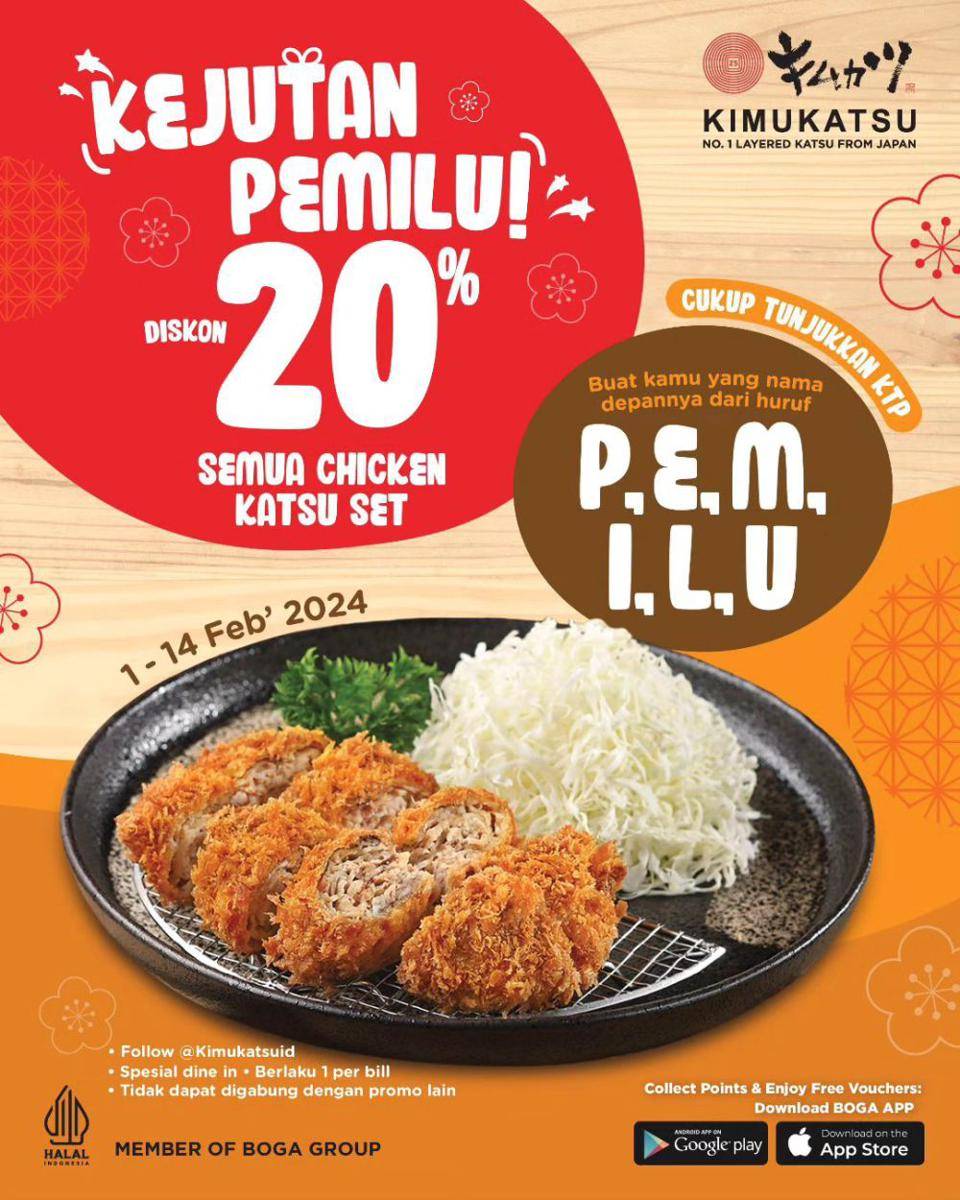 Promo Kimukatsu. Instagram.com/kimukatsuid