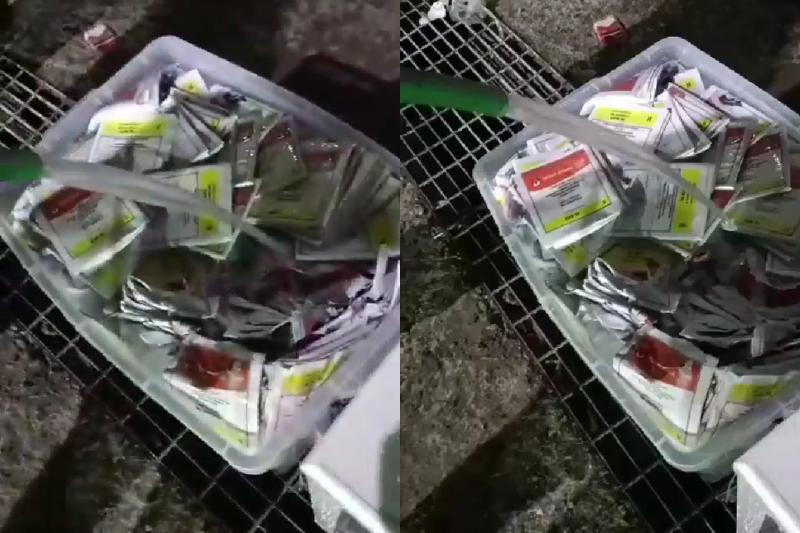 Viral Aksi Rendam Surat Suara di Jeddah, KPU Beri Klarifikasi
