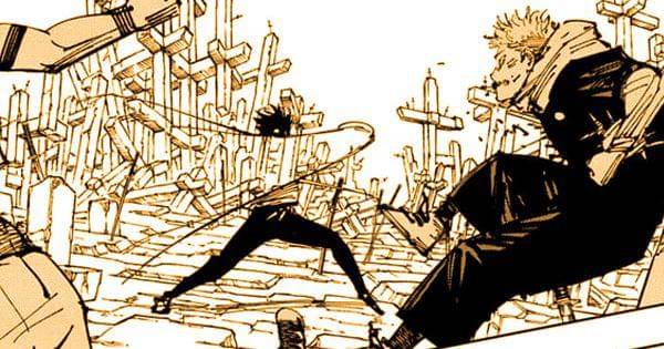 Yuta memakai Sky Manipulation ( Dok. Shueisha / Jujutsu Kaisen )