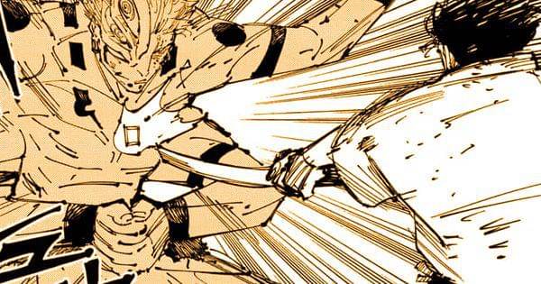 Yuta memakai tekniknya Charles ( Dok. Shueisha / Jujutsu Kaisen )