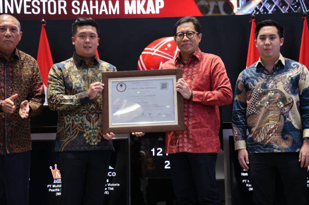 PT Multikarya Asia Pasifik Tbk (MKAP) resmi IPO di BEI hari ini (dok. BEI)