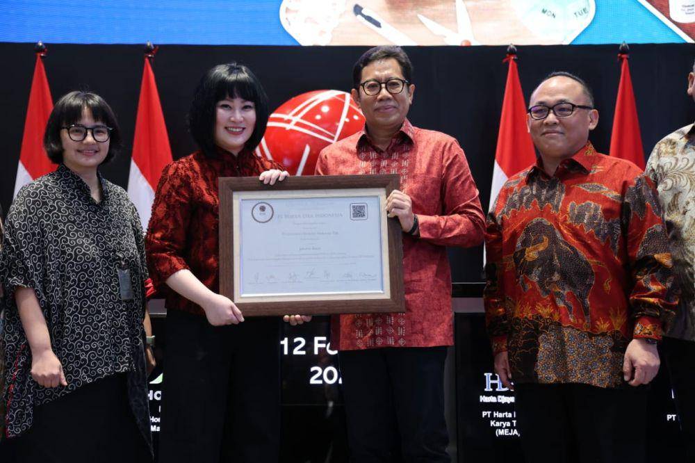 PT Homeco Victoria Makmur Tbk (LIVE) resmi IPO di BEI hari ini (dok. BEI)