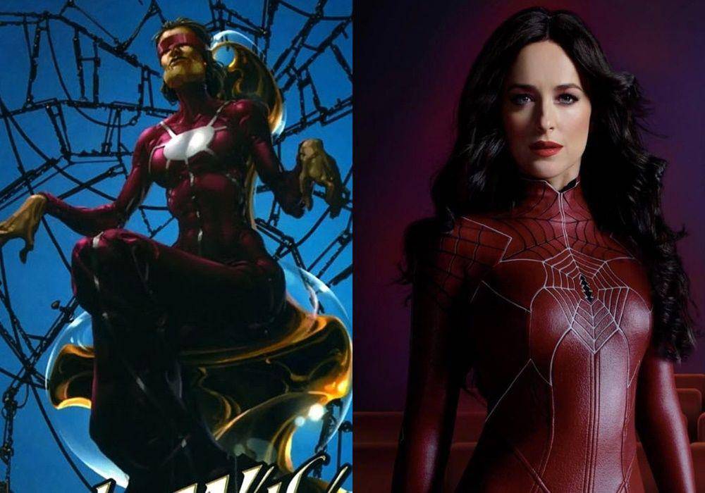 potret perbandingan karakter Madame Web di film vs komik (dok. Marvel Comics | dok. Sony Pictures)