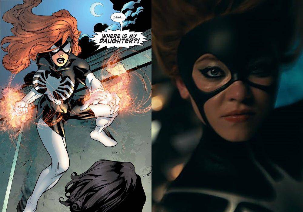 potret perbandingan karakter Madame Web di film vs komik (dok. Marvel Comics | dok. Sony Pictures)