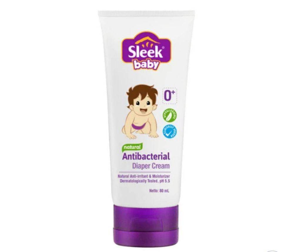 Sleek Baby Natural Antibacterial Diaper Cream (tokopedia.com/wabada)