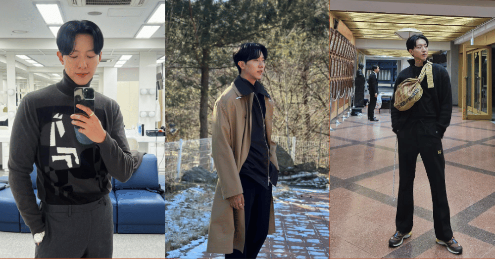 8 Ide Outfit Nuansa Gelap ala Lee Jung Shin, Manly Abis!