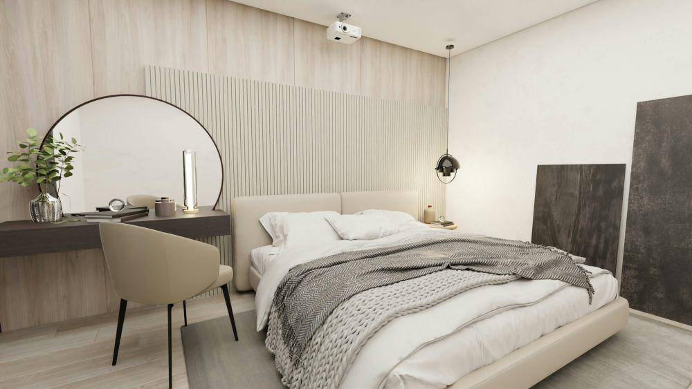 Desain kamar tidur bergaya kontemporer (unsplash.com/dada_design)