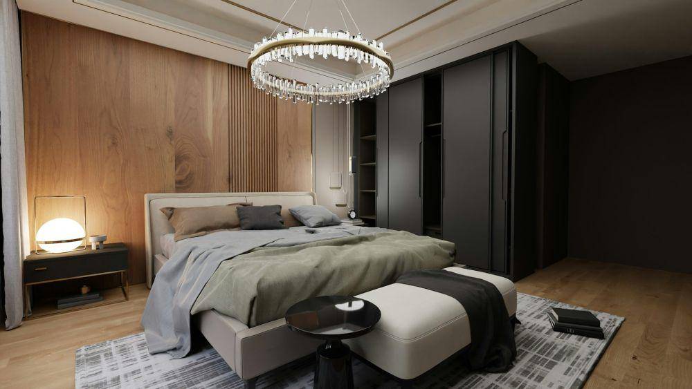 Desain kamar tidur bergaya kontemporer (unsplash.com/dada_design)