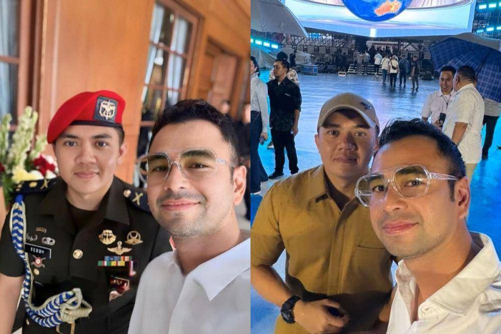 potret Raffi Ahmad dengan Mayor Teddy (instagram.com/raffinagita1717)