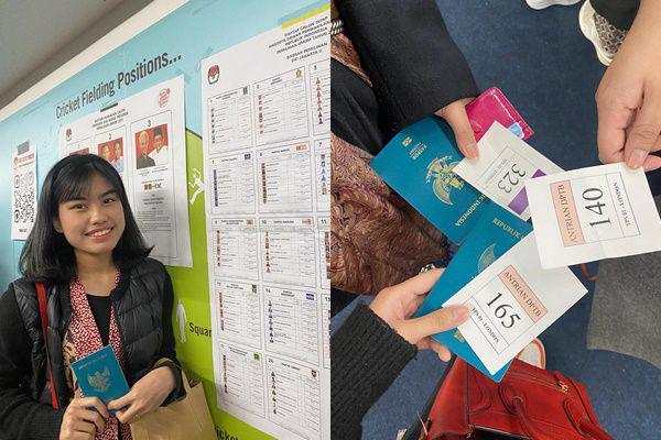 7 Potret Namira, Anak Alya Rohali, Perdana Nyoblos di London