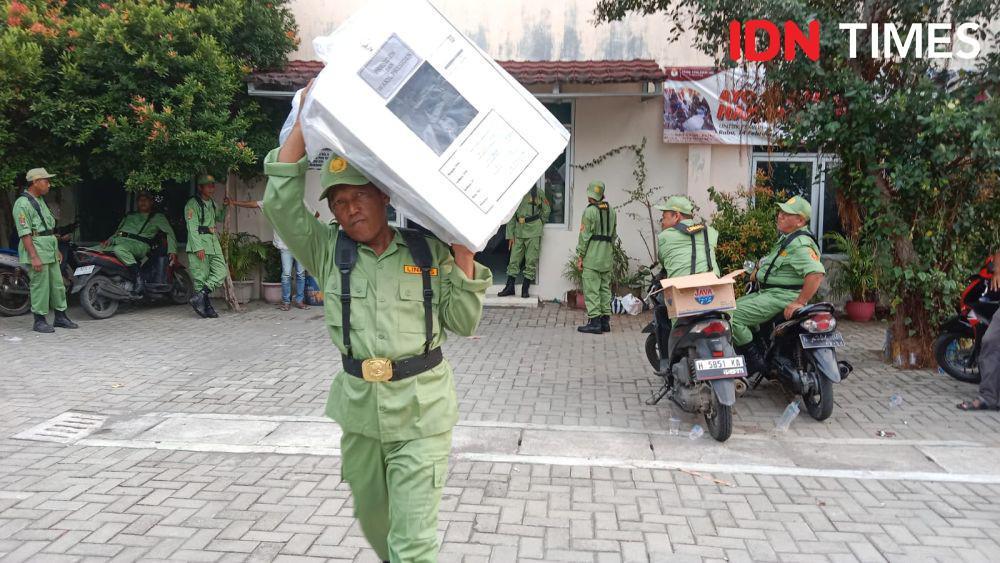KPU Bantul Kirim Logistik PSU ke Tiga Kantor Kapanewon
