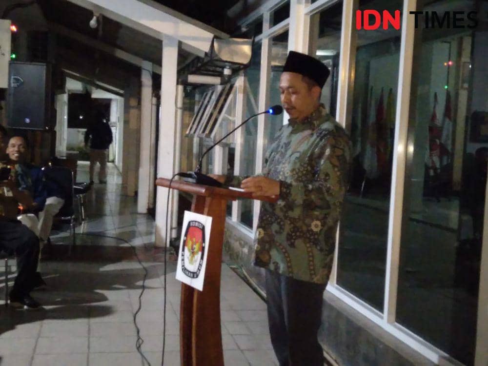 Ketua KPU Bantul Joko Santosa.(IDN Times/Daruwaskita)