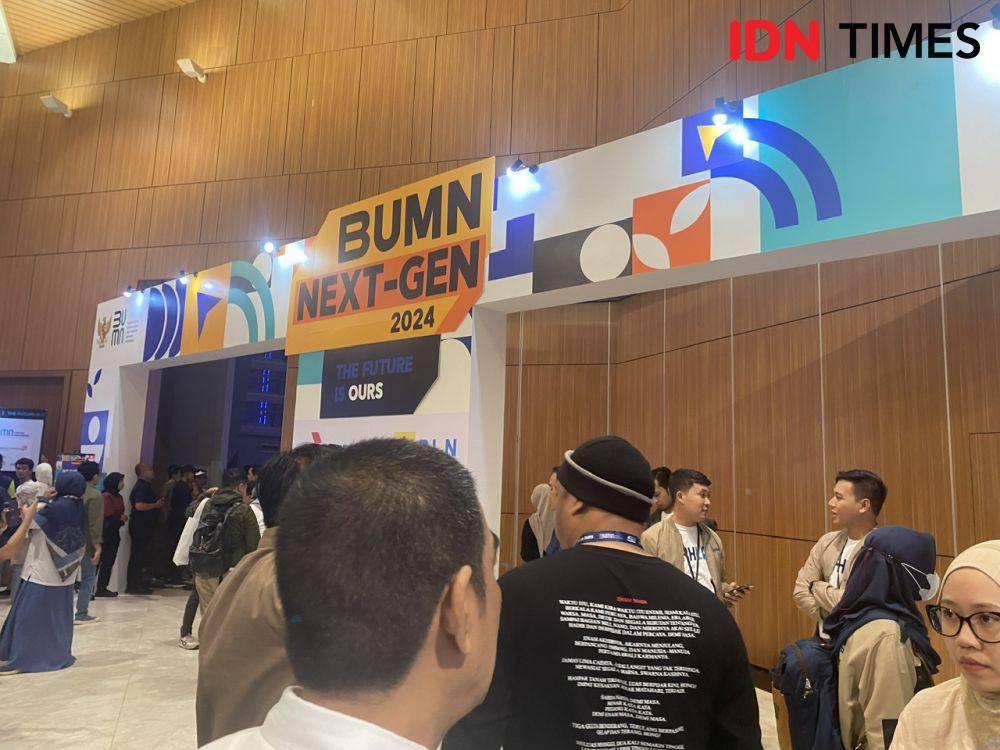 Acara BUMN Next-Gen 2024, Selasa (13/2/2024). (IDN Times/Vadhia Lidyana)