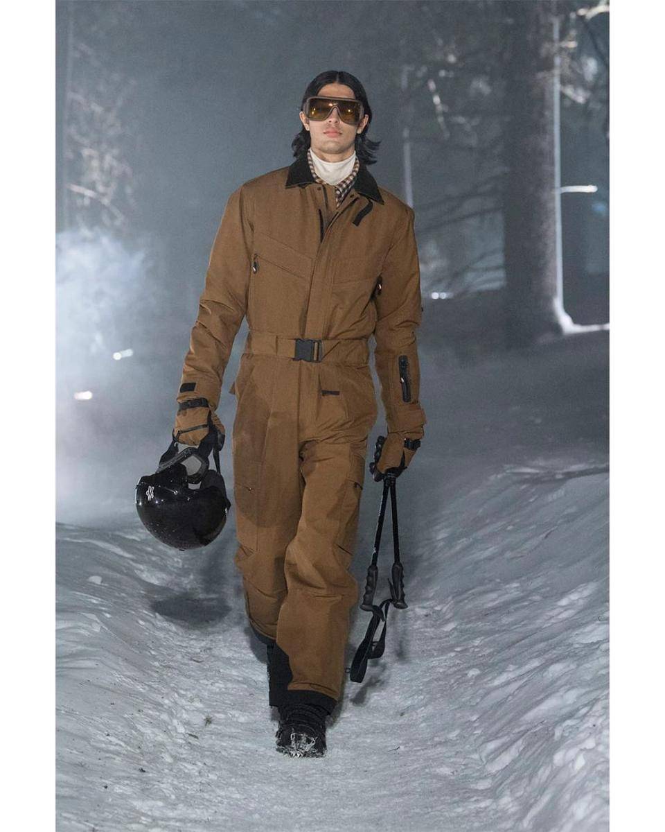 Moncler Grenoble F/W '24 di St. Moritz (dok. Moncler)
