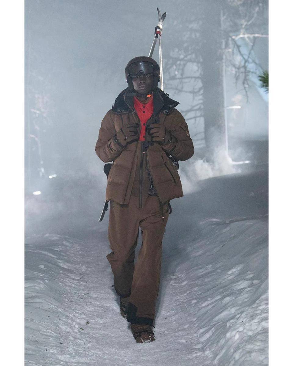 Moncler Grenoble F/W '24 di St. Moritz (dok. Moncler)