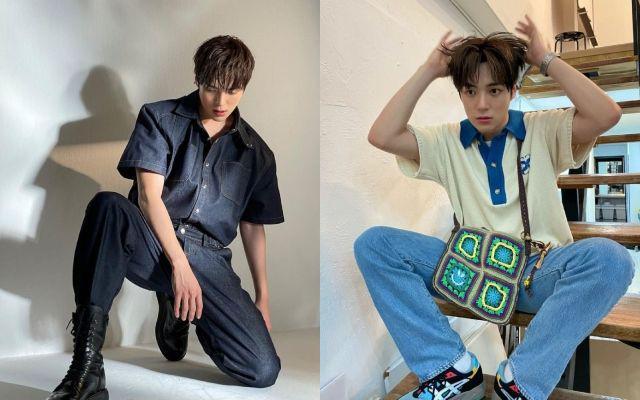 7 Inspirasi OOTD Nuansa Biru ala Minhyuk MONSTA X, Simple dan Stylish!